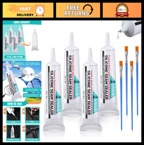 Waterproof tent seam sealer - tent,