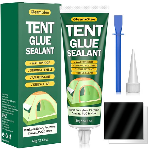 Tent repair glue seam - tent, sealer